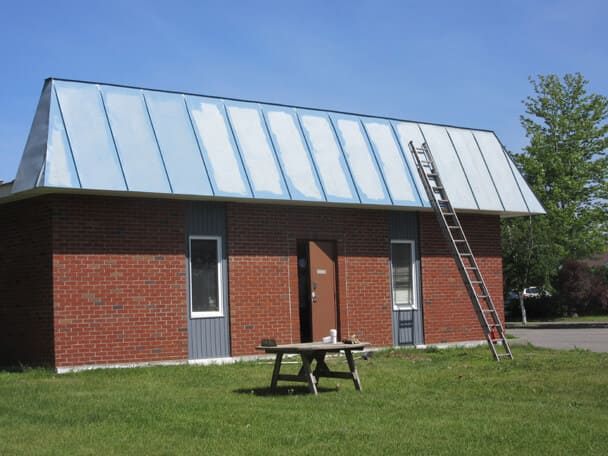 Building 8 Roof Repainting