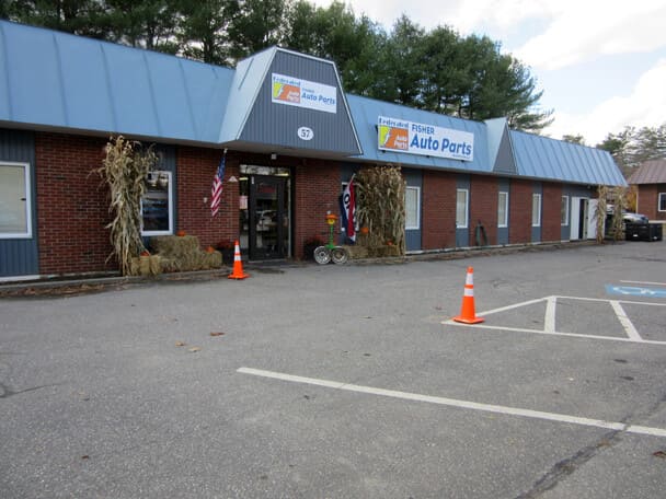 Fisher Auto Parts Building Entry