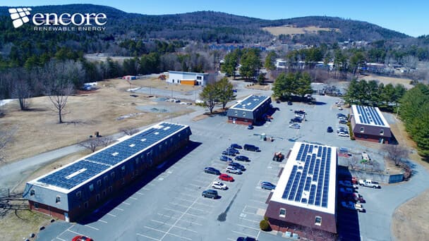 Solar Panels on Gilman Office Center Buildings