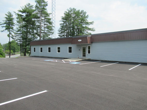 Parking Lot Paving Striped